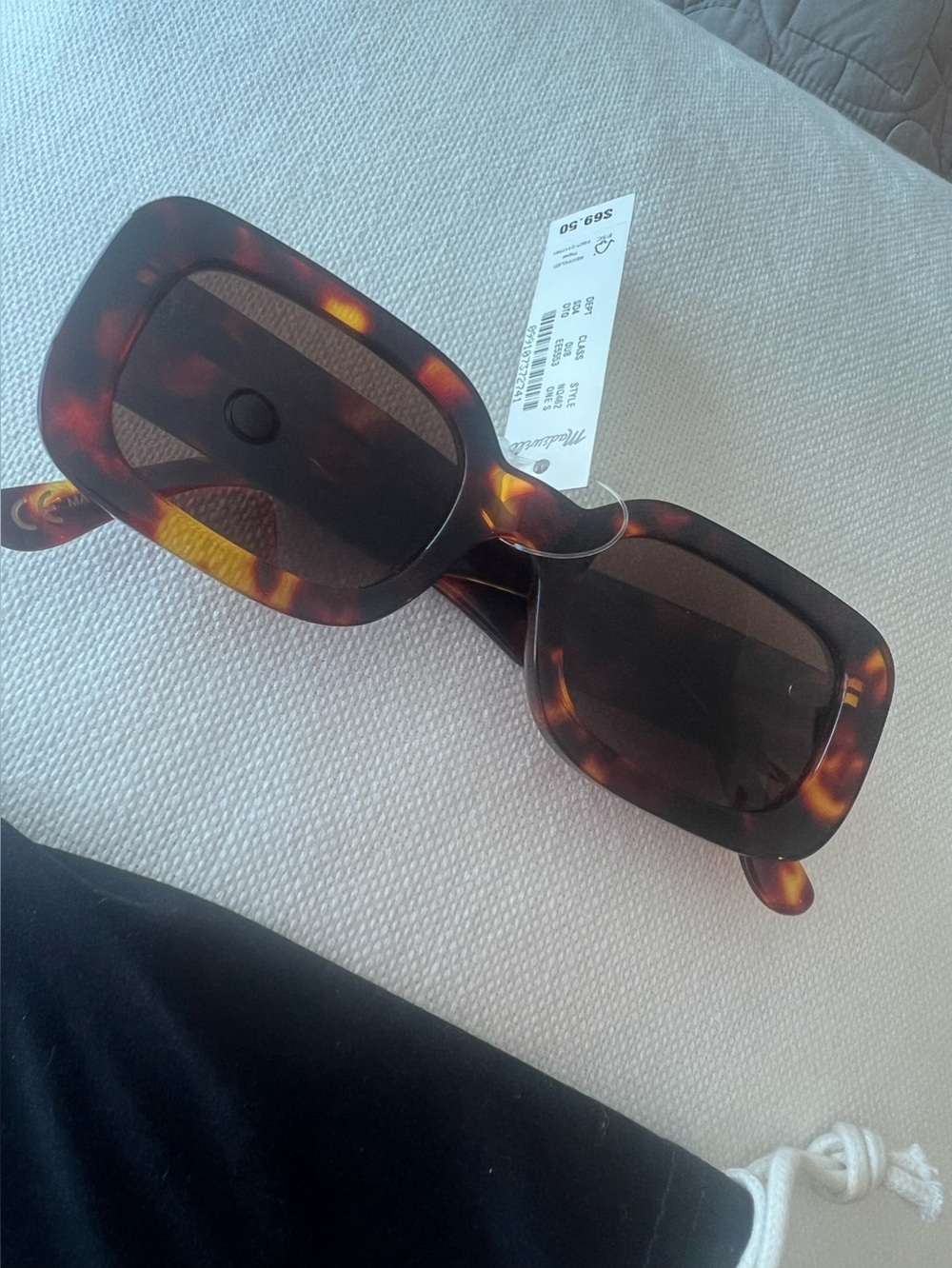 Madewell Linbrook Tortoise Brown Sunglasses - Picture 5 of 16